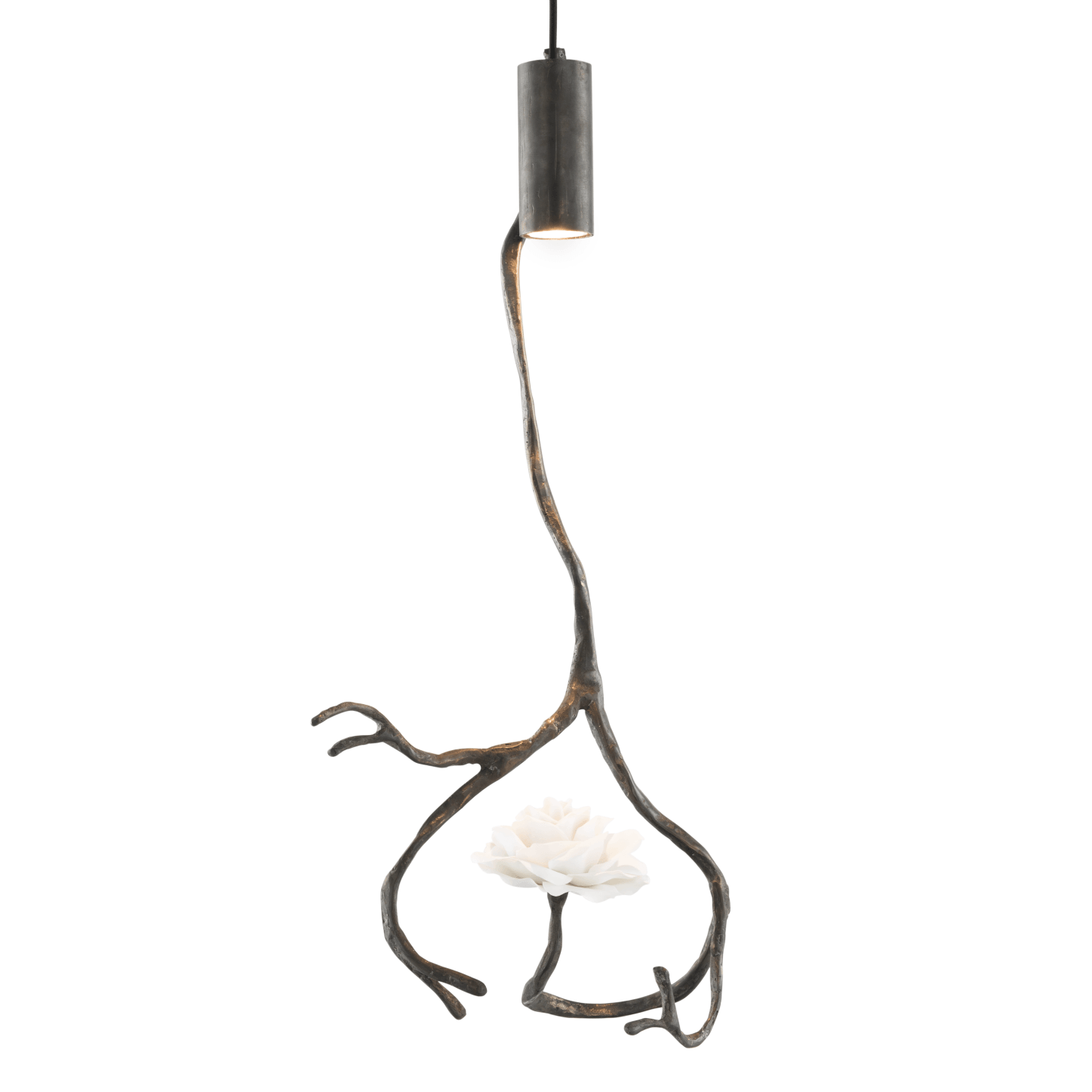 Orpheus Nymphenburg Porcelain Hanging Lamp